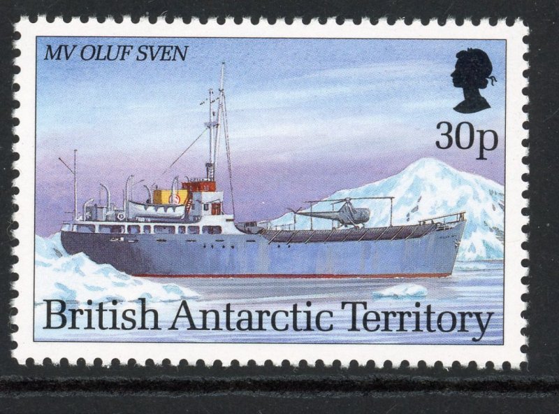 British Antarctic Territory 209 MNH 1993 30p Ships