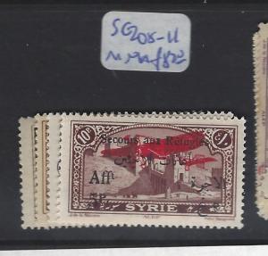 SYRIA  (P1110BB)   A/M  SG 208-211   MNH