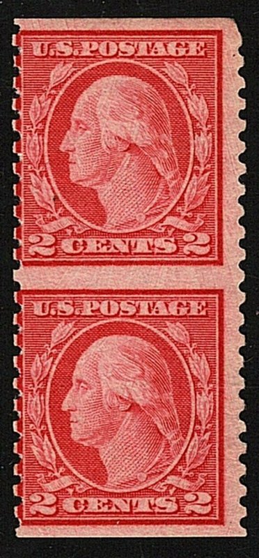 U.S. #540a Vertical Pair MNH VG/F