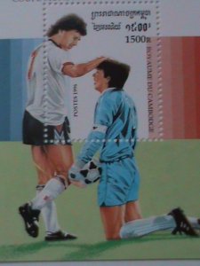 CAMBODIA-1998-WORLD CUP SOCCER-FRANCE'98 S/S- MNH VF  WE SHIP TO WORLD WIDE