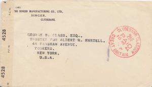 Great Britain Soldier's Free Mail 1944 Field Post Office, British Army 391/98...