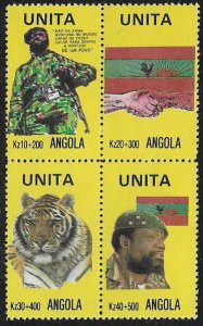 Angola UNITA MNH Block - UNITA Rebel Group