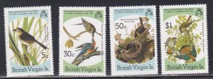 British Virgin Islands # 520-523, Birds, Mint NH, 1/2 Cat.