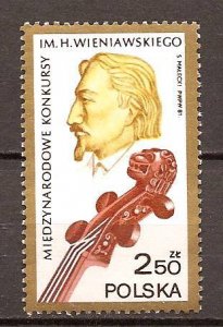 Poland - 1981 - Mi. 2771 (Music) - MNH - P058