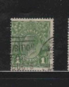 AUSTRALIA #23  1924 1p KING GEORGE V     F-VF USED