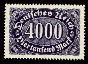 Germany  Scott 207 Mint. 1921-2 Inflation Issue