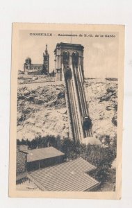 D337578 France Postal Card 1934 Marseille Ascenseurs N.-D. de la Garde Bruges