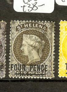 ST HELENA (P2112BB) QV 4D  SG43     VFU