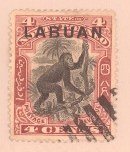 Labuan, Scott #97a, cto