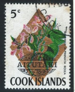 Aitutaki Sc#57 Used