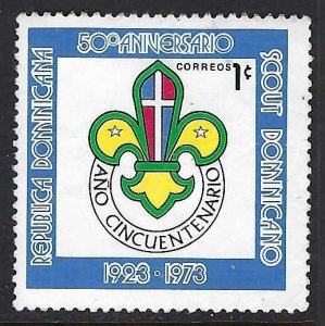 Dominican Republic 718 VFU BOY SCOUTS J617-2