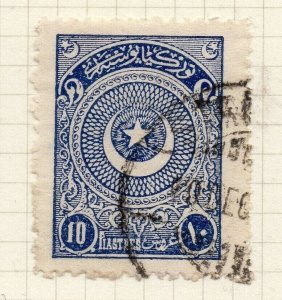 Turkey 1900s Early Issue Fine Used 10p. NW-12213