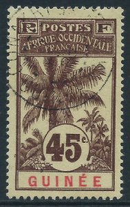 French Guinea, Sc #42, 45c Used