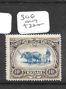 MALAYA KEDAH  (P1301B) COW 10C  SG 6  MOG