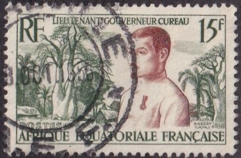 French Equatorial Africa #187 Used