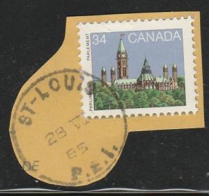 Canada, #925 Used From 1985- St. Louis, PEI  (CDS cancel)