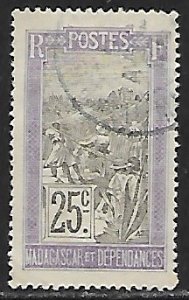 Madagascar # 92 - Sedan Chair Transport - used....{BE12}