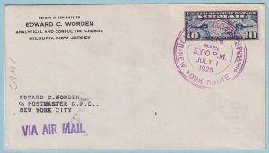 UNITED STATES FIRST FLIGHT COVER - 1926 FROM BOSTON MASSACHUSETTS - CV051