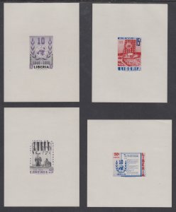 Liberia San 164-167 MNH. 1955 10th Anniversary of UN Charter