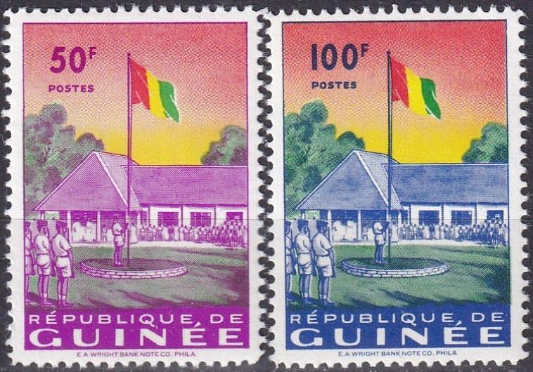 Guinea #188-9 MNH CV $3.10