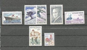 France  1018 ,      1019 -1020 ,   1021 . 1022 , 1023 , 1024  MNH
