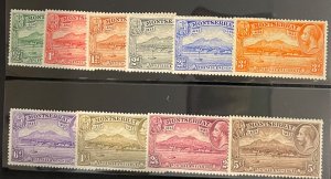 Montserrat, 1932, SC 75-84, MLH, Very Fine Set