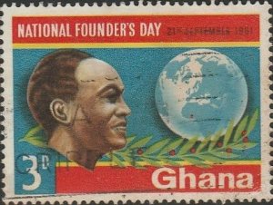 Ghana, #104 Used From 1961