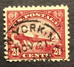 US Scott #C6 VF Used CV $27.50 / Price $15 plus $1.00 shipping