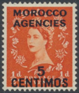 GB Morocco Agencies Abroad SG 187   SC#  105   MNH  see details & scans