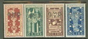 Italy/Trieste (Zone A) #36-39  Single (Complete Set)