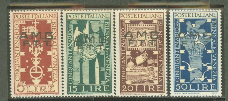 Italy/Trieste (Zone A) #36-39  Single (Complete Set)