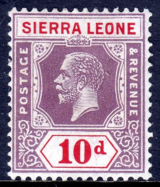 Sierra Leone - Scott #133 - MH - Pencil on reverse - SCV $4.00