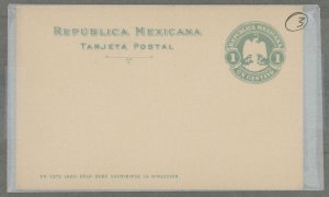 Mexico  1900 1c green. Clean