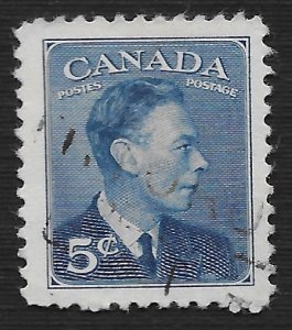 Canada #288 5c King George VI