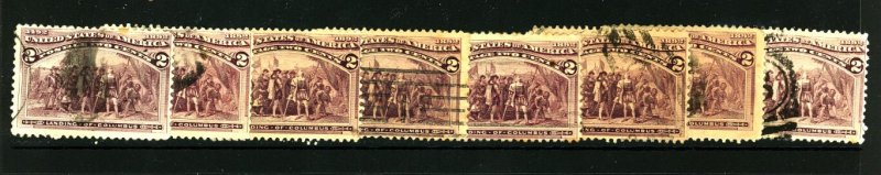 U.S. #231 USED SET