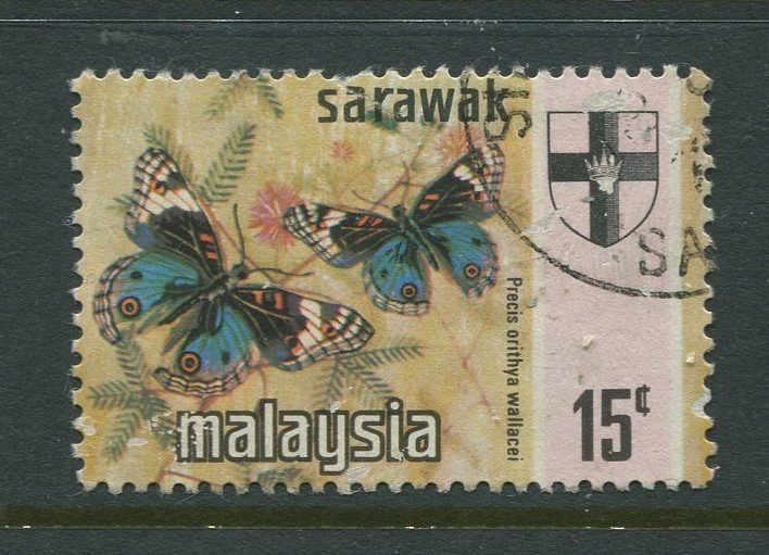 STAMP STATION PERTH Sarawak #240 Butterflies Used 1971