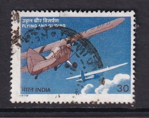 India #834  used  1979  plane