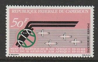 1963 Cameroun - Sc C48 - MH VF - 1 single - Air Afrique