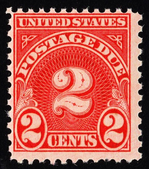US J81 MNH VF 2 Cent Postage Due Perforated 11 X 10-1/2