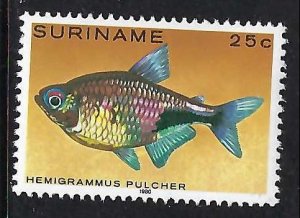 Suriname 559 MNH FISH Z9204