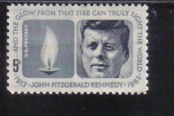 1246 - .05 Kennedy Memorial mnh f-vf.