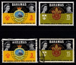 Bahamas 1967 Diamond Jubilee of World Scouting, Set [Unused / Used]