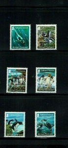 Falkland Islands: 2013, Penguins (Airmail Postcard stamps)   MNH set