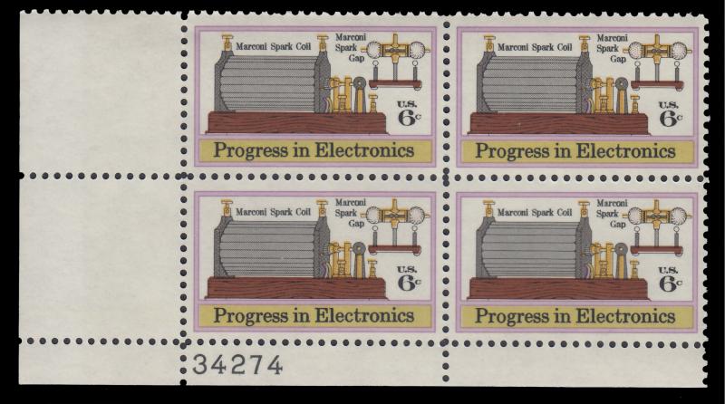 United States 1500 Plate Block  MNH