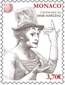 Scott #3136 Mime Marceau MNH