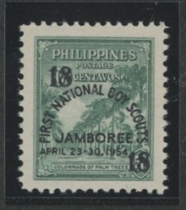 Philippines #609 Unused Single (Boy Scout) (Jamboree)