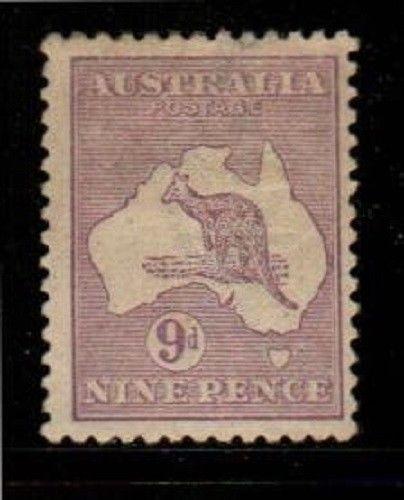 Australia Scott 50a Mint hinged (Catalog Value $82.50)