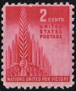 SC#907 2¢ Allied Nations Single (1943) MNH