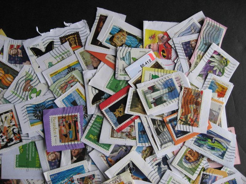 USA 200 mostly modern commemoratives mixture (duplicates, mixed cond) on paper