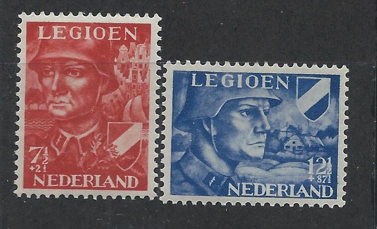 NETHERLANDS SC# B144-5 VF LH 1942